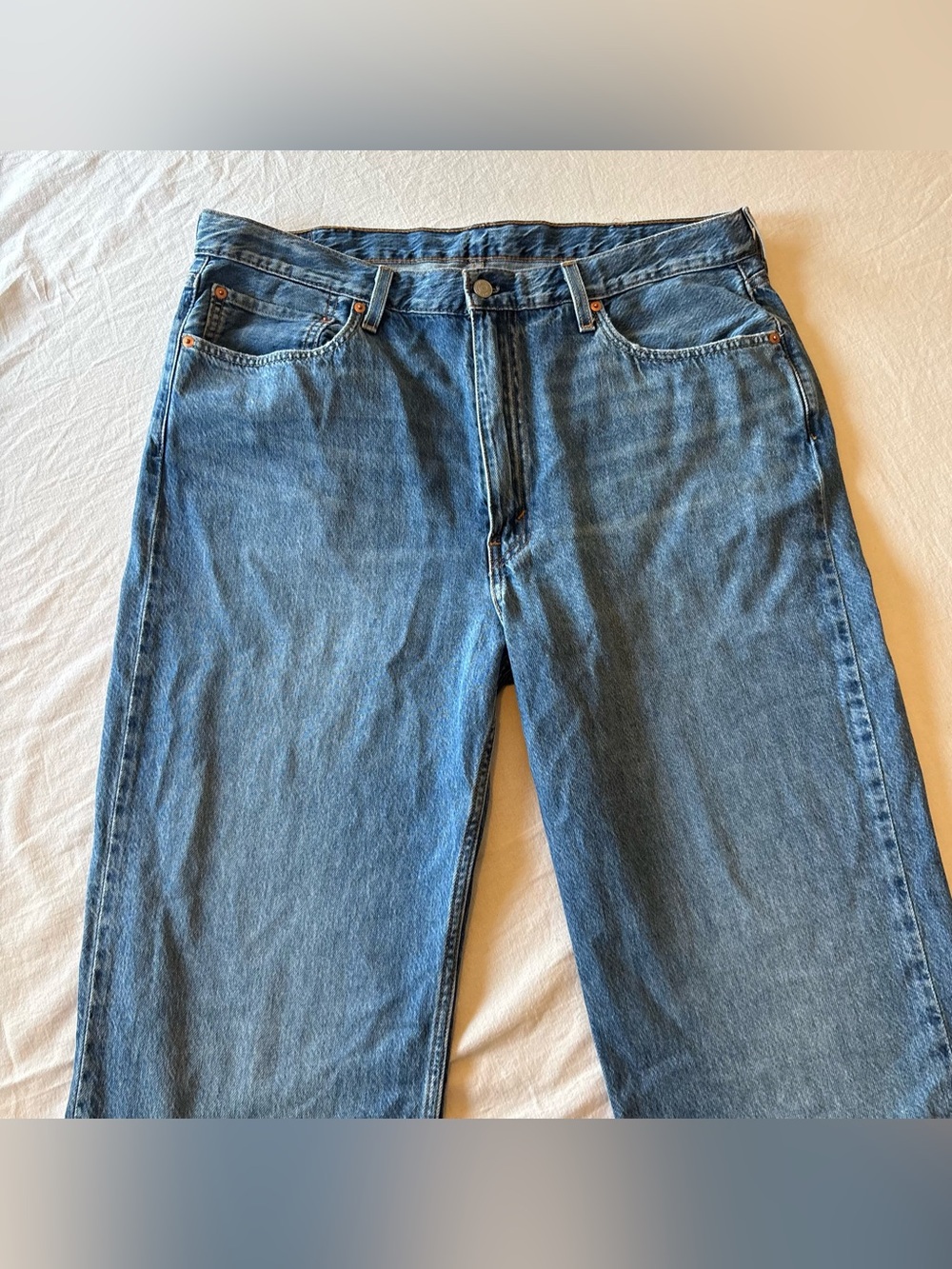 Levi's wide leg 538 Blue Jeans 38x30